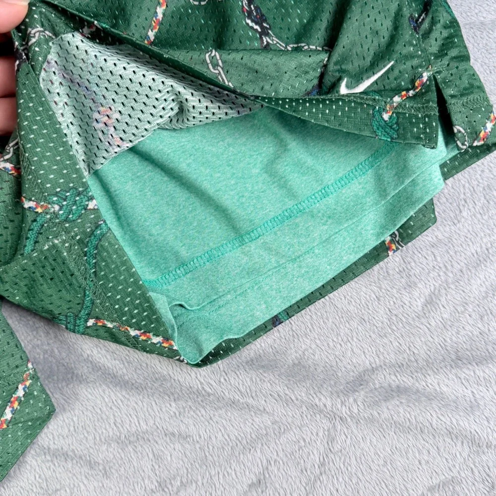Nike Standard Issue Basketball Reversible Shorts Green Mesh DQ5722-341 Mens XL